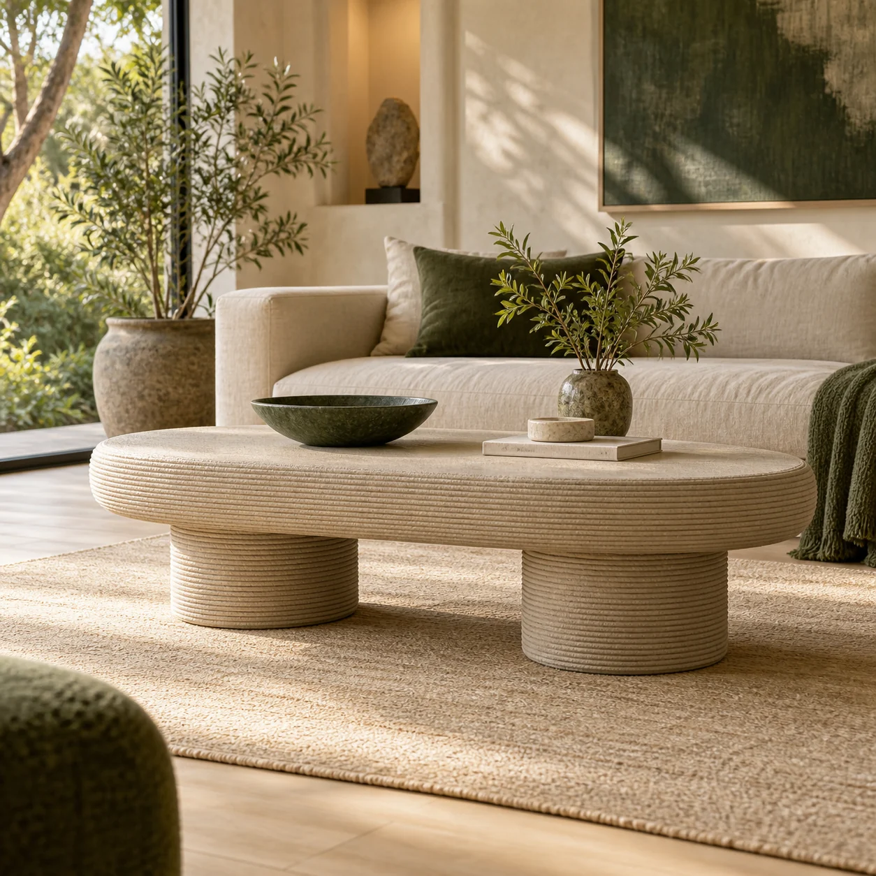 Custom Concrete for Ohio Designers design concept with a layered concrete finish